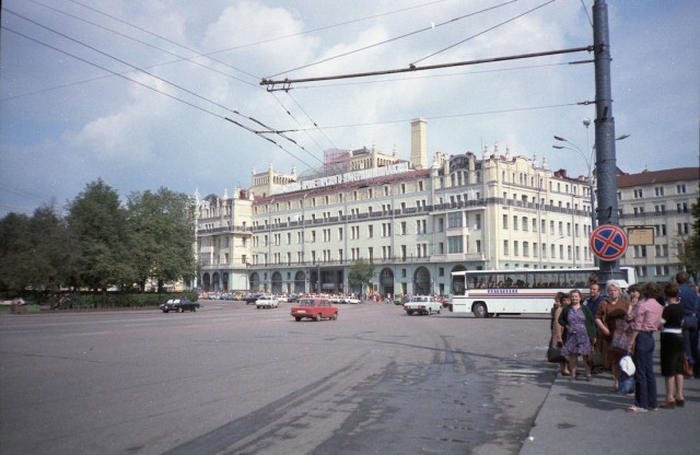 Прогулка по Москве 1985 года