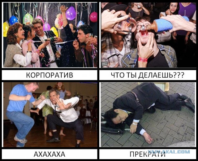 Шутки и мемы про корпоративы 2025