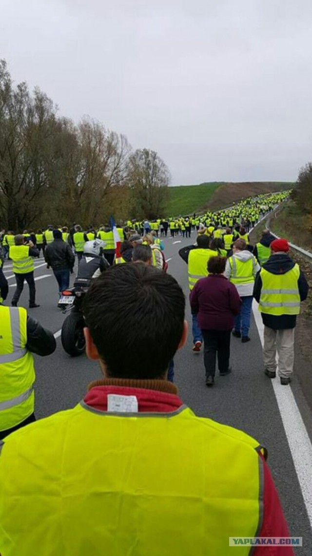 Во Франции начались массовые протесты против повышения цен на бензин