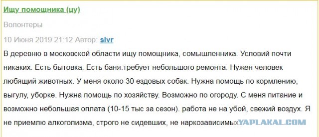Тётенька предлагает помощь пострадавшим при наводнении