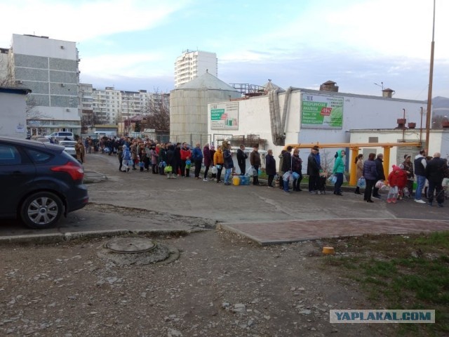 Несколько городов черноморского побережья без воды несколько суток