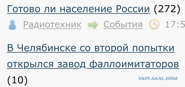 В Челябинске со второй попытки открылся завод фаллоимитаторов