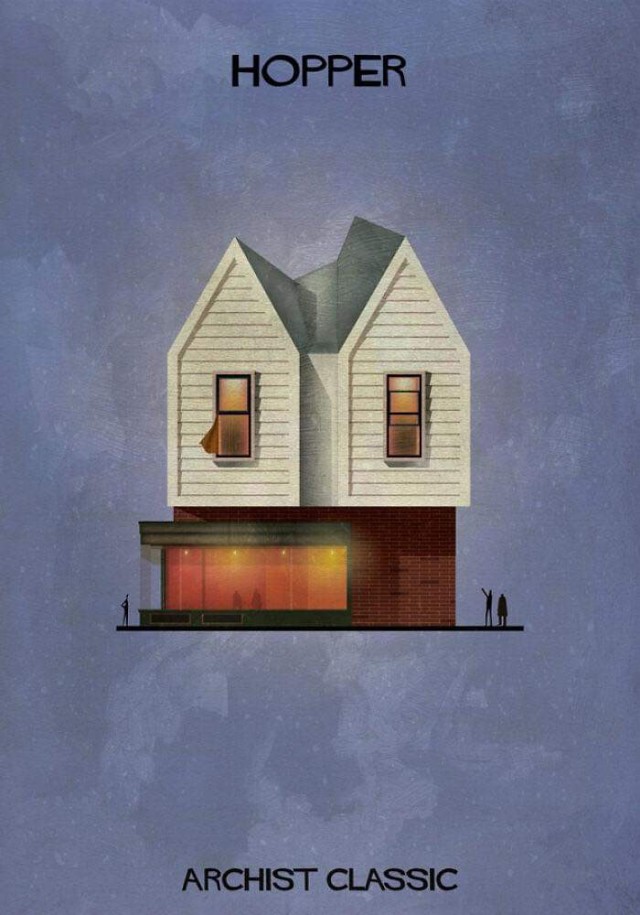 Если бы известные художники были бы архитекторами