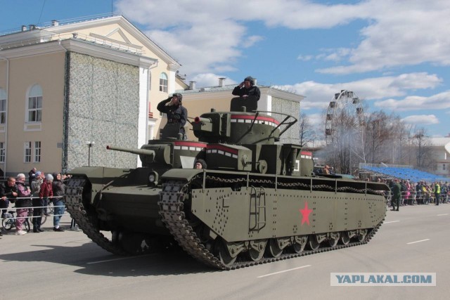 Фоторепортаж с  Парада Победы в Верхней Пышме