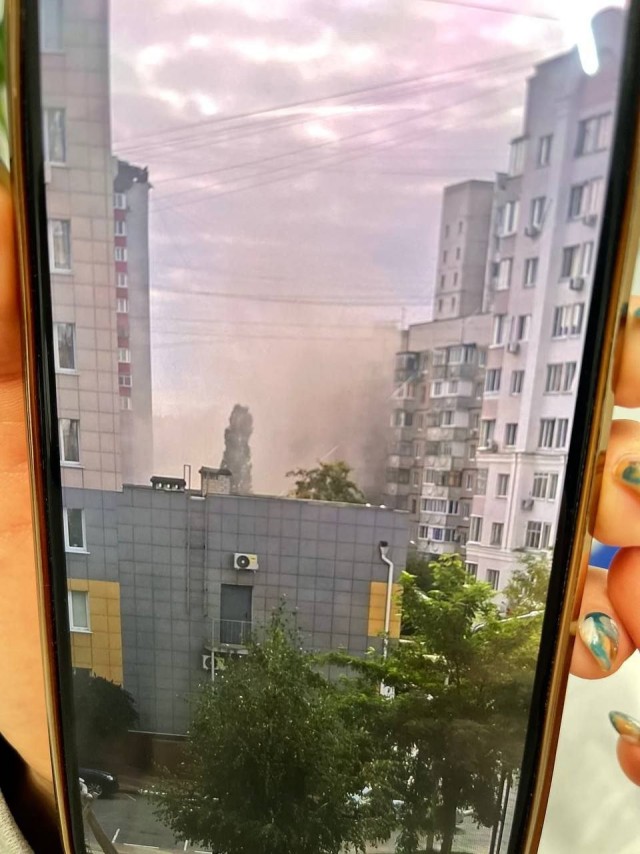 Над Белгородом сбита ракета, осколок которой попал в жилой дом