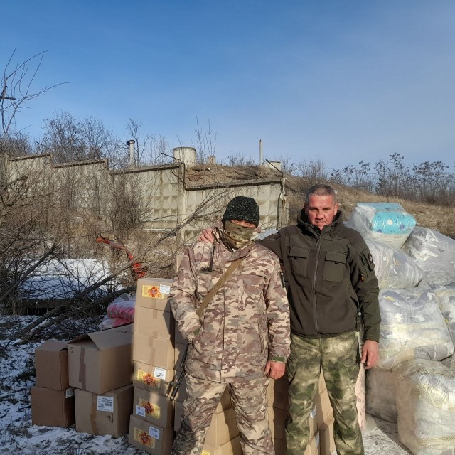 Помощь в праздники. Лисичанское направление