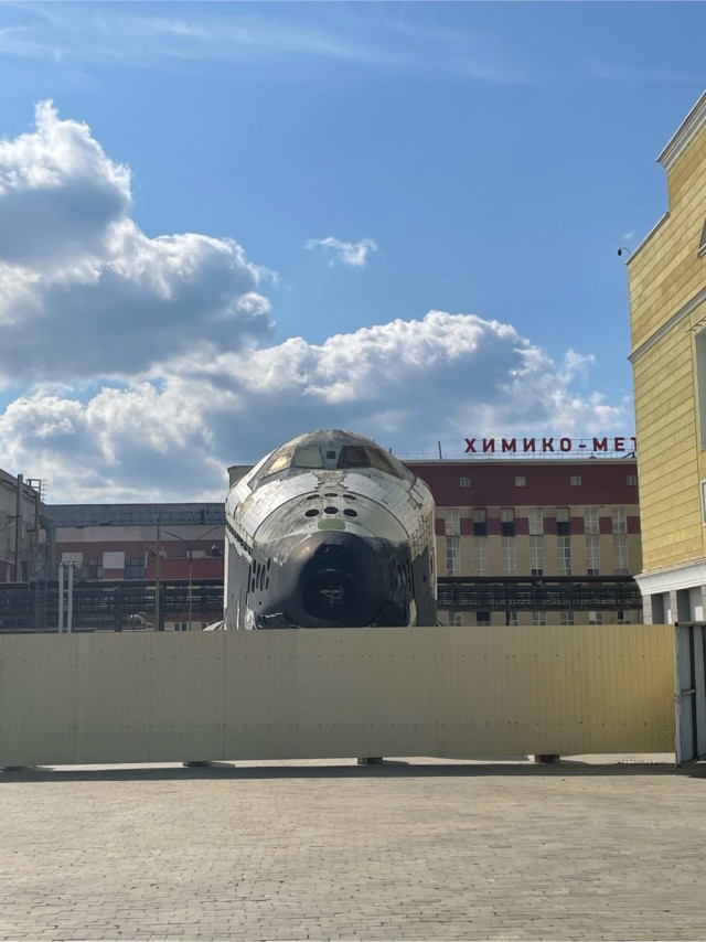 В Верхней Пышме начали строить павильон для огромного советского космолета