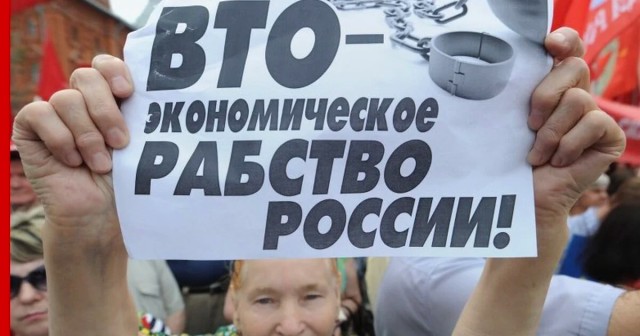 Зачем РФ вступила в ВТО?