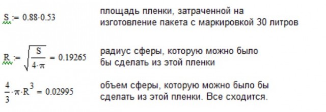 как нас обманывают производители пакетов.