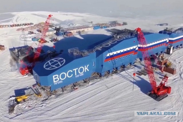 В сети завирусилось видео с российской антарктической станции «Восток»