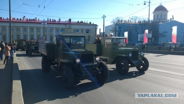 Парад 9 Мая 2015 в Санкт-Петербурге