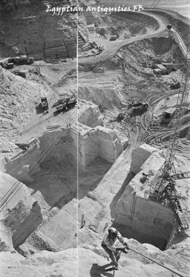 Спасение Храма Рамсеса II в фотографиях