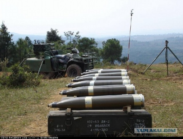 Китайские военные упражняются в стрельбе