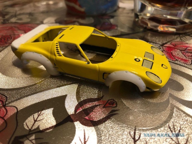 Lamborghini Miura / Ford GT в 43 масштабе