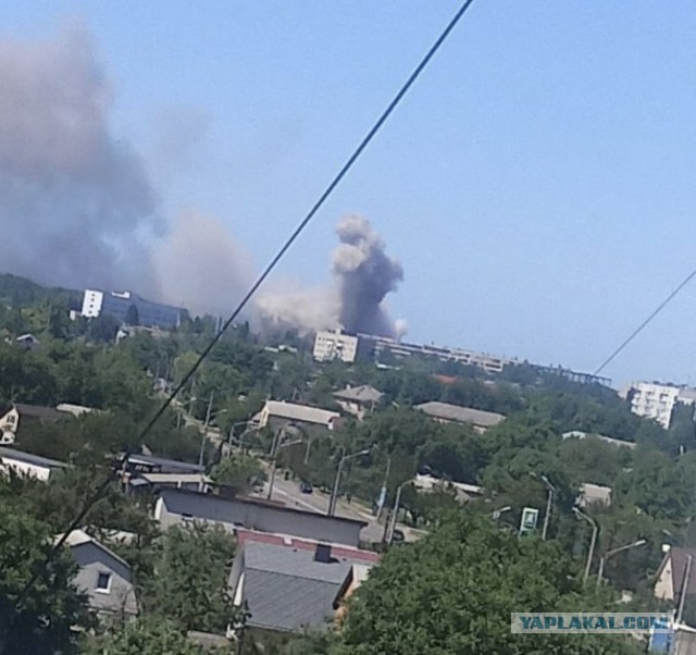 В Белгороде произошел взрыв