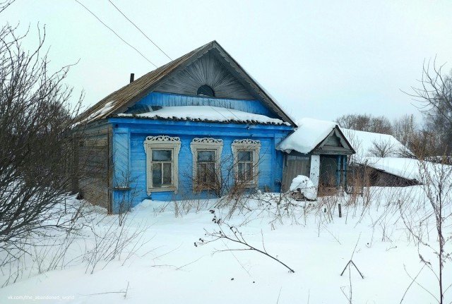 Старинная заброшенная деревня Чекаевка