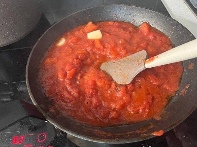 Макароны с соусом аррабиата