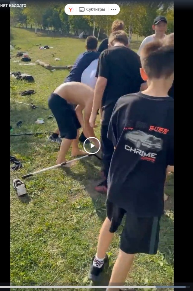 Эту рыбалку они запомнят надолго