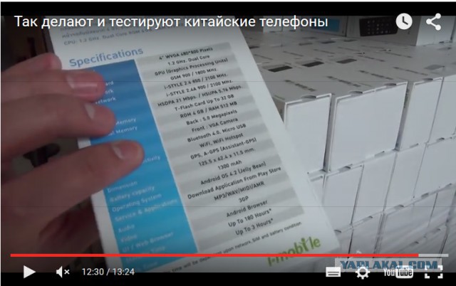 Так делают и тестируют китайские телефоны