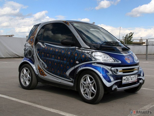 Аэрография автомобиля