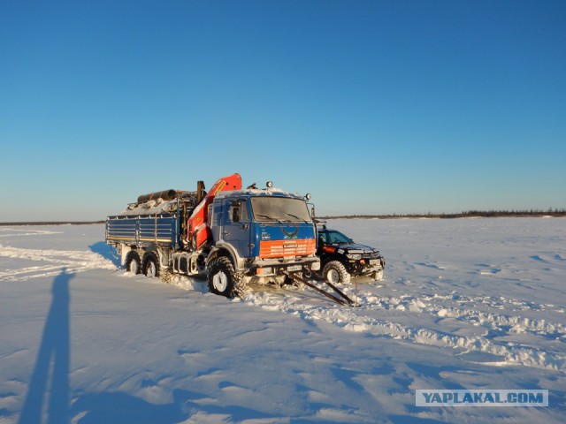 Легковушка на мысе Челюскина