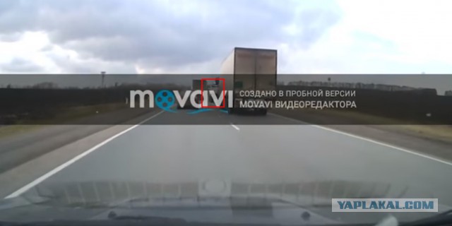 Фуру автохама засняли на видео в Башкирии