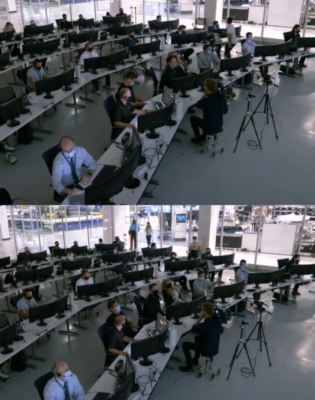 Прямо сейчас в прямом эфире посадка SpaceX DM-2