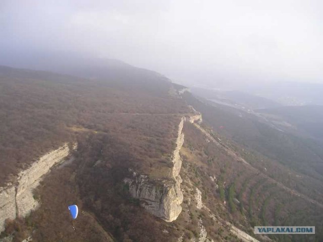 Крым. Терновка. Зимние дороги.