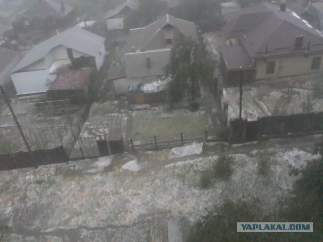 Погодный беспредел в Кривбассе