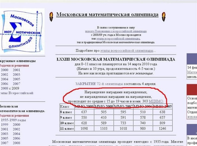 Математическая олимпиада для.. лингвистов!