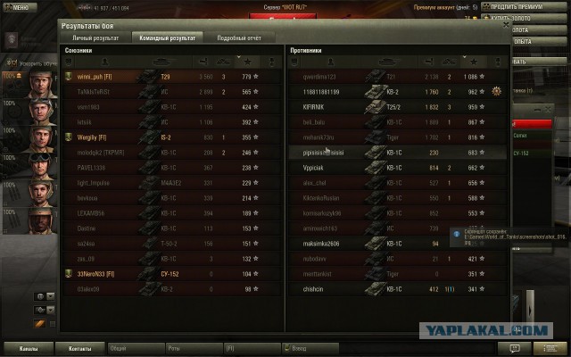 Wargaming 12, WoT сотоварищи