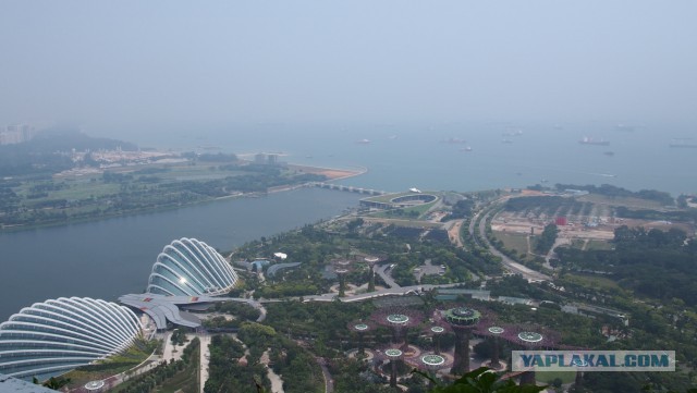 Сингапур. Гостиница "Марина Бэй"