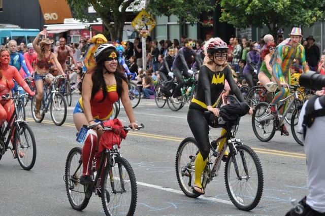 Парад голышом в Сиэтле