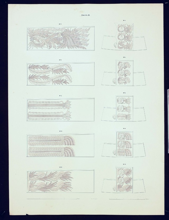 Обмундирование Императорской армии, 1844 год.