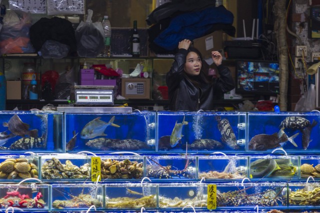 Китайский рынок морепродуктов