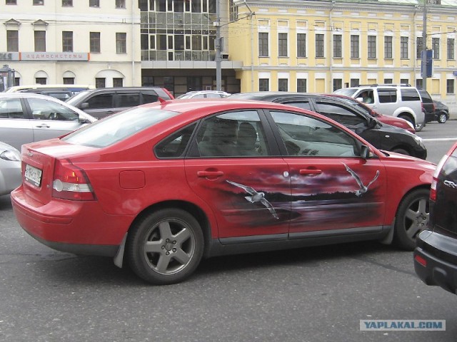 Аэрография автомобиля
