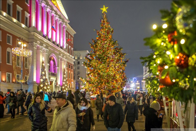 Как в Москве 2019 встретили
