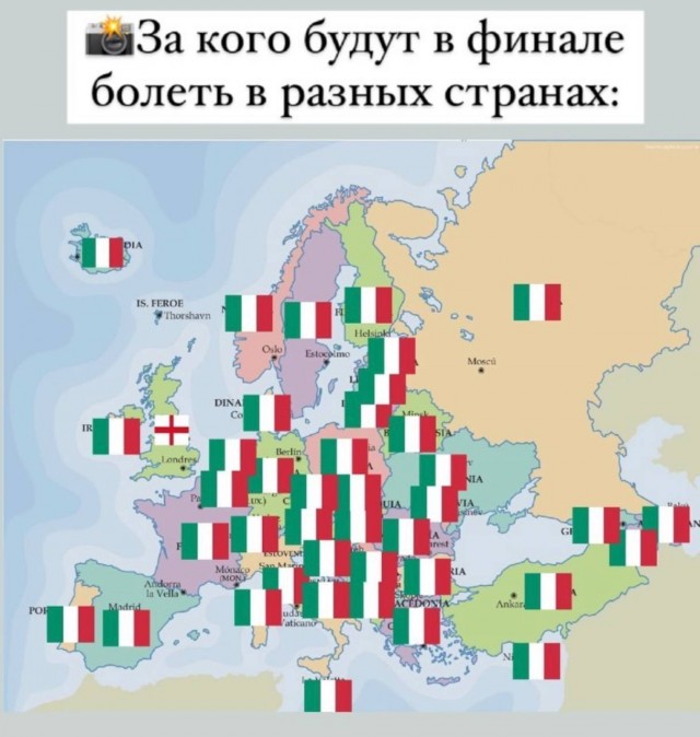 ЕВРО 2020 (11.06.2021 - 11.07.2021) Часть вторая