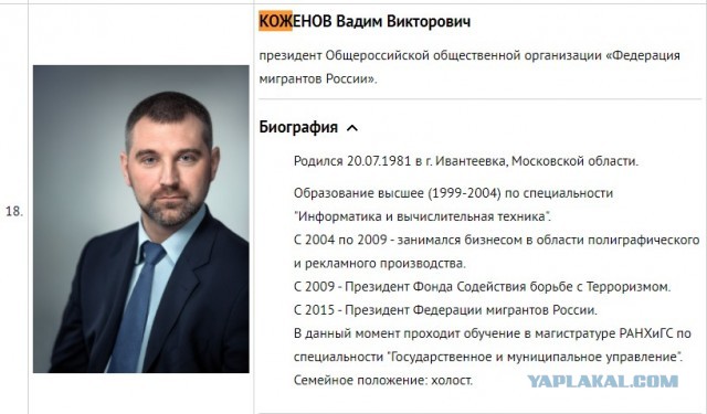 «Просто никому не говорить». Глава Федерации мигрантов обвинил СМИ в повышенном внимании к ситуации в Подмосковье