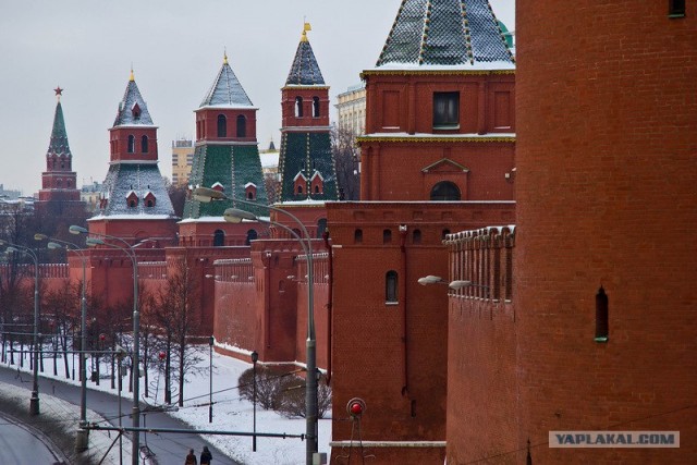 Москва. Утро. 1 января