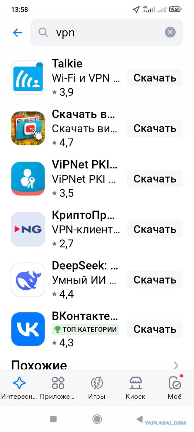 Google оштрафовали ещё на 22 млн рублей за распространение VPN-сервисов через Google Play