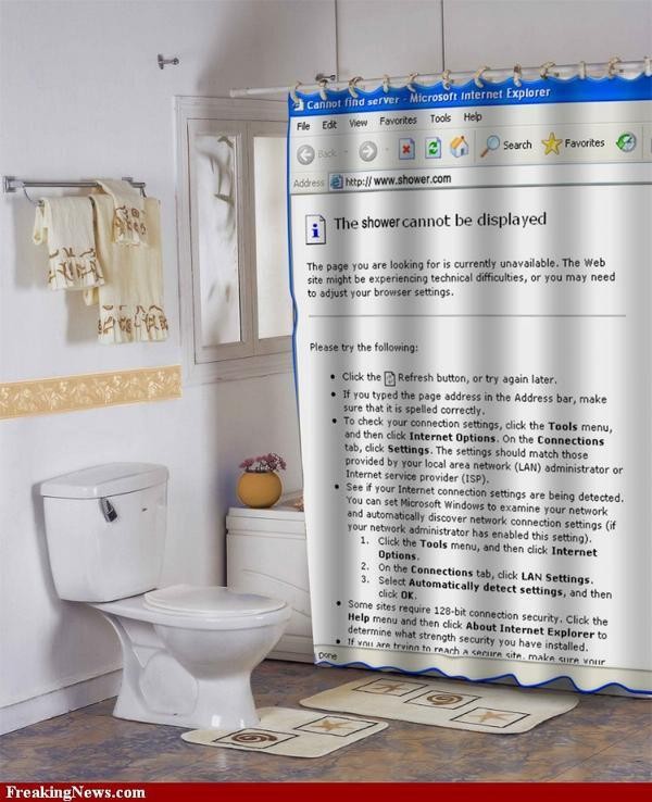 Шторка в ванной