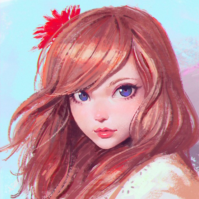 Бесподобные портреты художника Ilya Kuvshinov
