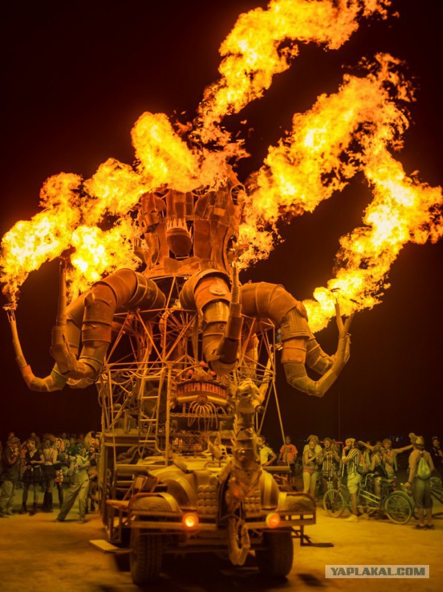 Фестиваль Burning Man 2016