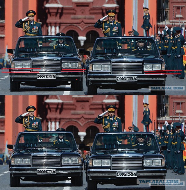 Немножко о парадных ЗИЛ-41041 АМГ