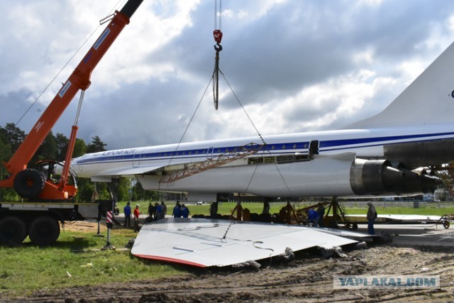 Спасение Ту-144 в Жуковском