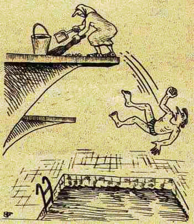 Рисунки карикатуриста василия дубова