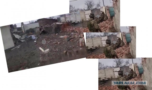 Каска спасла от выстрела снайпера