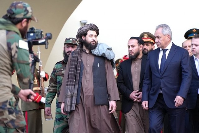 Равнение на лучших. Шойгу похвалил Талибан за борьбу с террористами