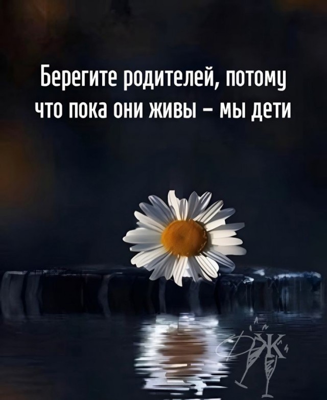 Позаботьтесь о своих родителях!